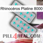 Rhinocéros Platine 8000 29